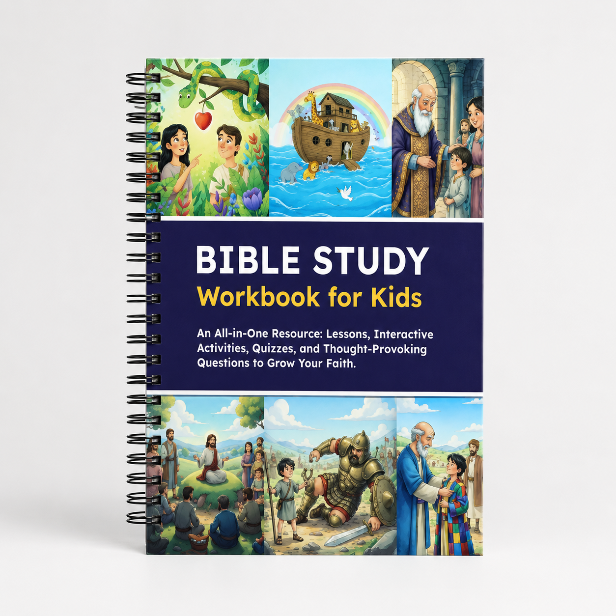 The 52-Week Bible Study Journal for Kids