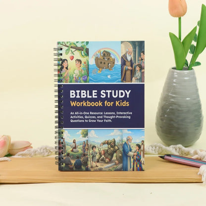 Hot selling Bible children's enlightenment learning manual: courses, activities, tests, and questions to deepen faith
