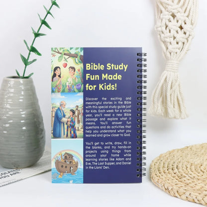 Hot selling Bible children's enlightenment learning manual: courses, activities, tests, and questions to deepen faith
