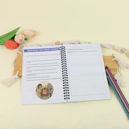 Hot selling Bible children's enlightenment learning manual: courses, activities, tests, and questions to deepen faith