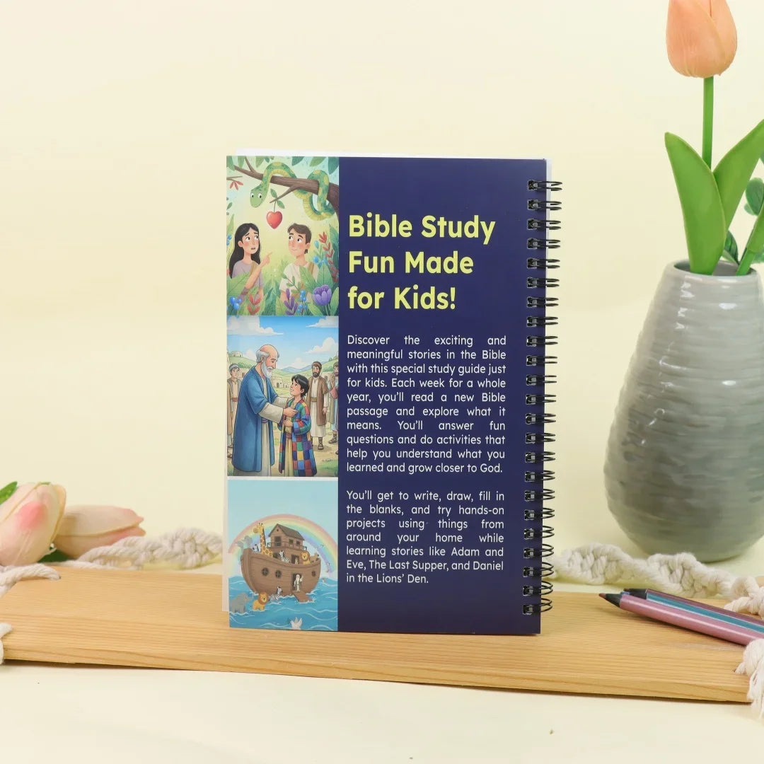 Hot selling Bible children's enlightenment learning manual: courses, activities, tests, and questions to deepen faith