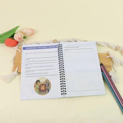Hot selling Bible children's enlightenment learning manual: courses, activities, tests, and questions to deepen faith