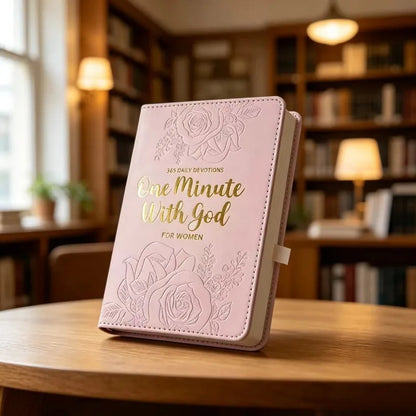 Daily Reflection Journal Set for Men Women, PU Leather Embossed Notebook, 365 Days Inspirational Diary, Portable Writing Planner