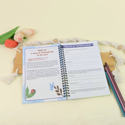 Hot selling Bible children's enlightenment learning manual: courses, activities, tests, and questions to deepen faith