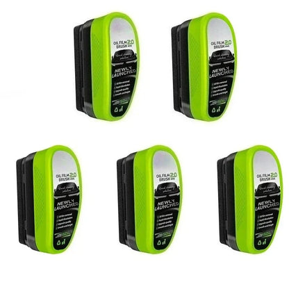 Car Windshield Oil Film Cleaning Brush, Removes Oil Film, Rainproof and Anti-Fog, Powerfully Cleans Windshield.